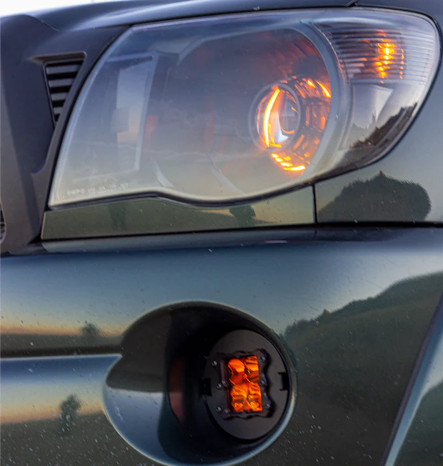 Fog  Light Kit - Amber Lens Fits 2005-2011 Toyota Tacoma - Image 6