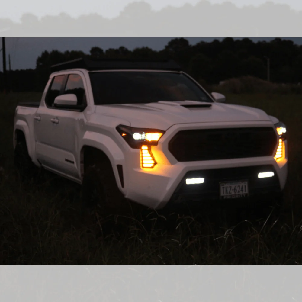 Front Fang Fog Light Kit w/DRL Fits 2024+ Toyota Tacoma - Image 5