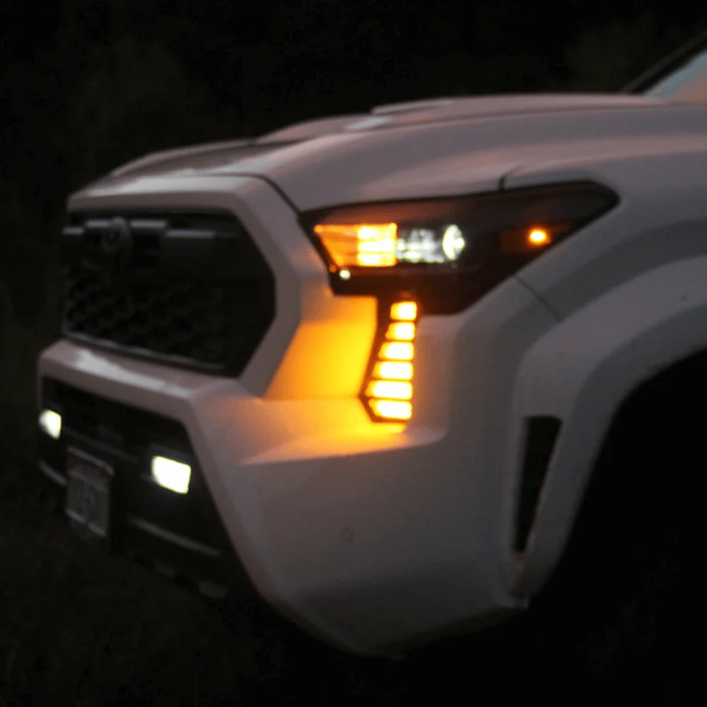 Front Fang Fog Light Kit w/DRL Fits 2024+ Toyota Tacoma - Image 6