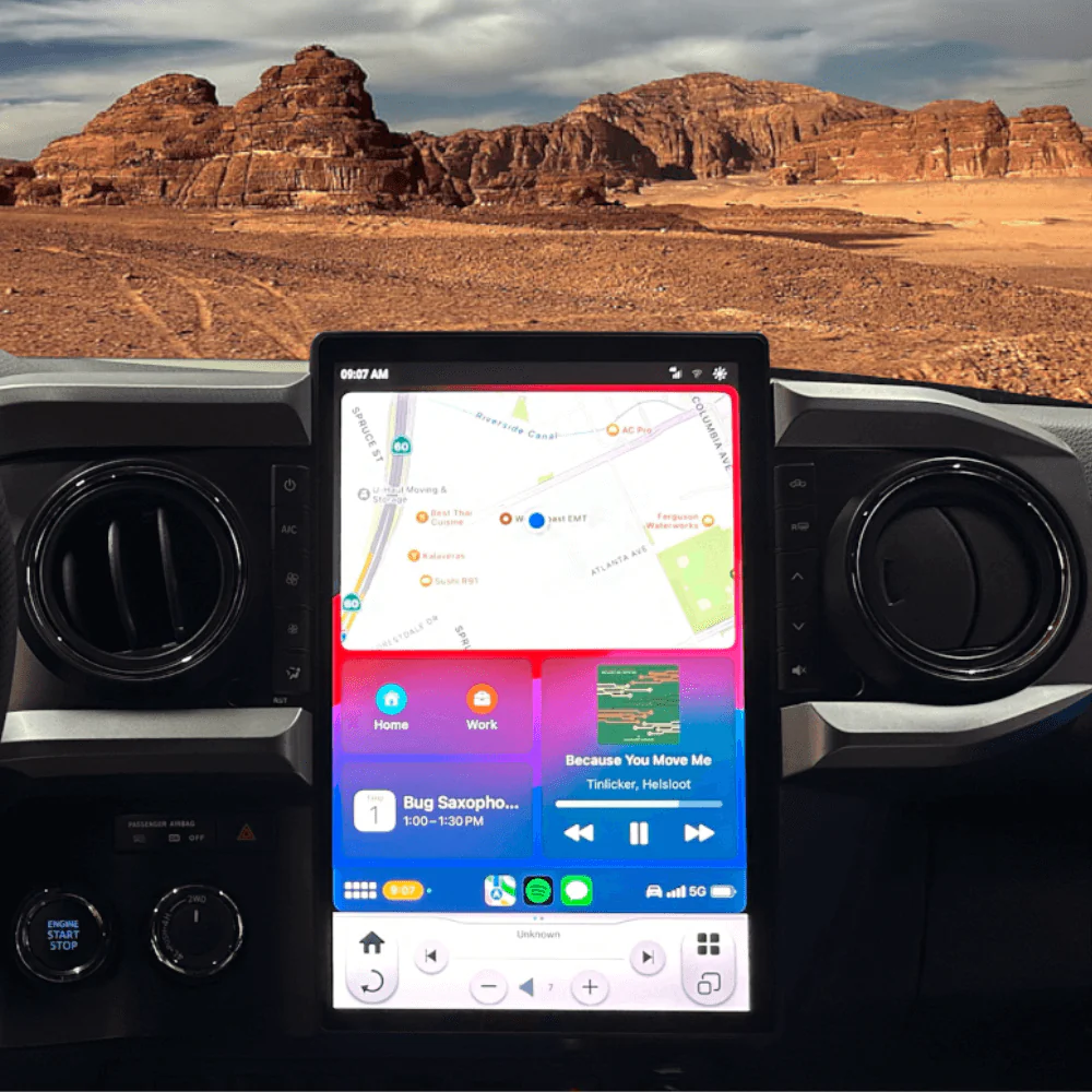 Generation 6 T-Style Radio Fits 2016-2023 Toyota Tacoma - Image 3