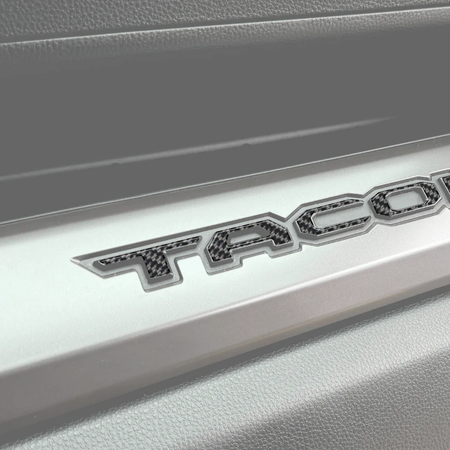 Glovebox Letter Overlays fits 2024+ Toyota Tacoma