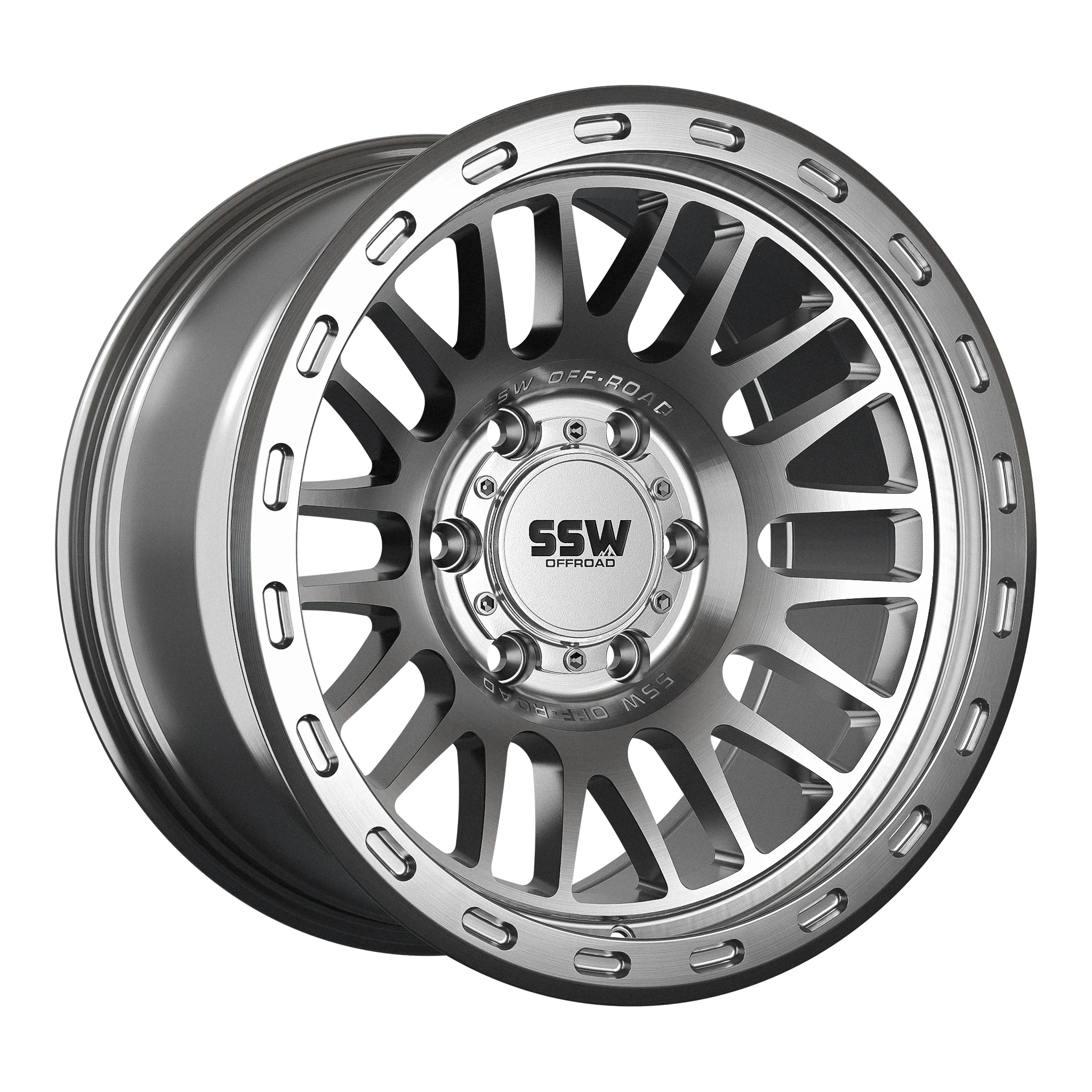 GRIFFON | MACHINED SILVER | 17X9.0 | -25