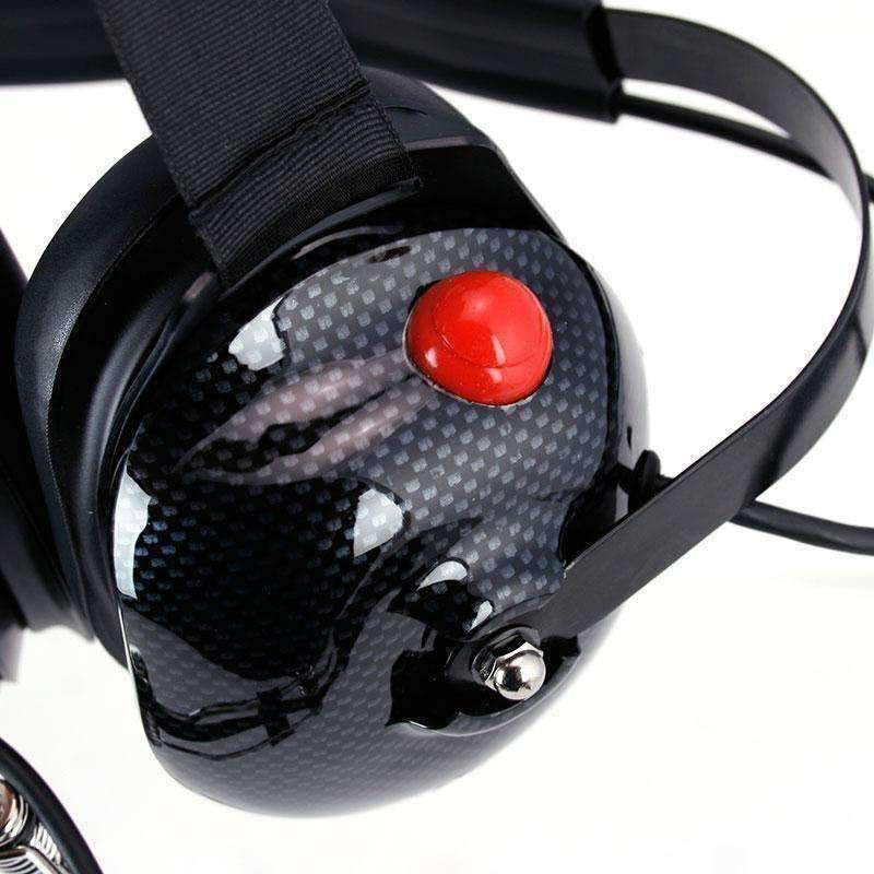 H42 Behind the Head (BTH) Headset | For 2-Way Radios | Black Carbon Fiber - Image 3