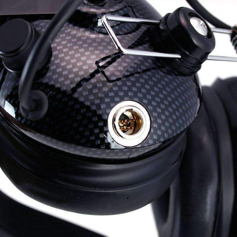H42 Behind the Head (BTH) Headset | For 2-Way Radios | Black Carbon Fiber - Image 4