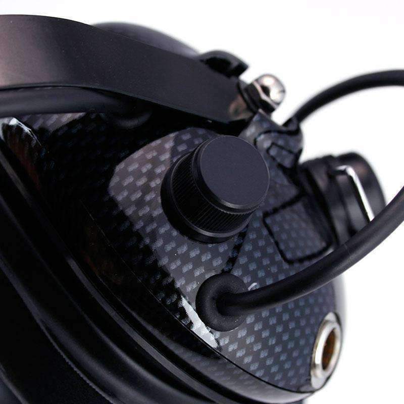 H42 Behind the Head (BTH) Headset | For 2-Way Radios | Black Carbon Fiber - Image 5