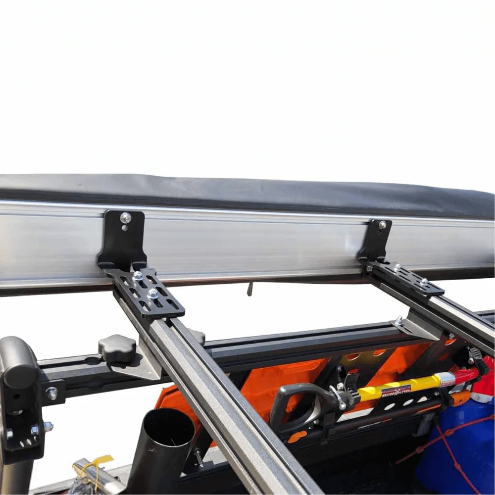 HD Nomadic 270 LT Awning - Dark Gray With Black Travel Cover Universal - Image 14