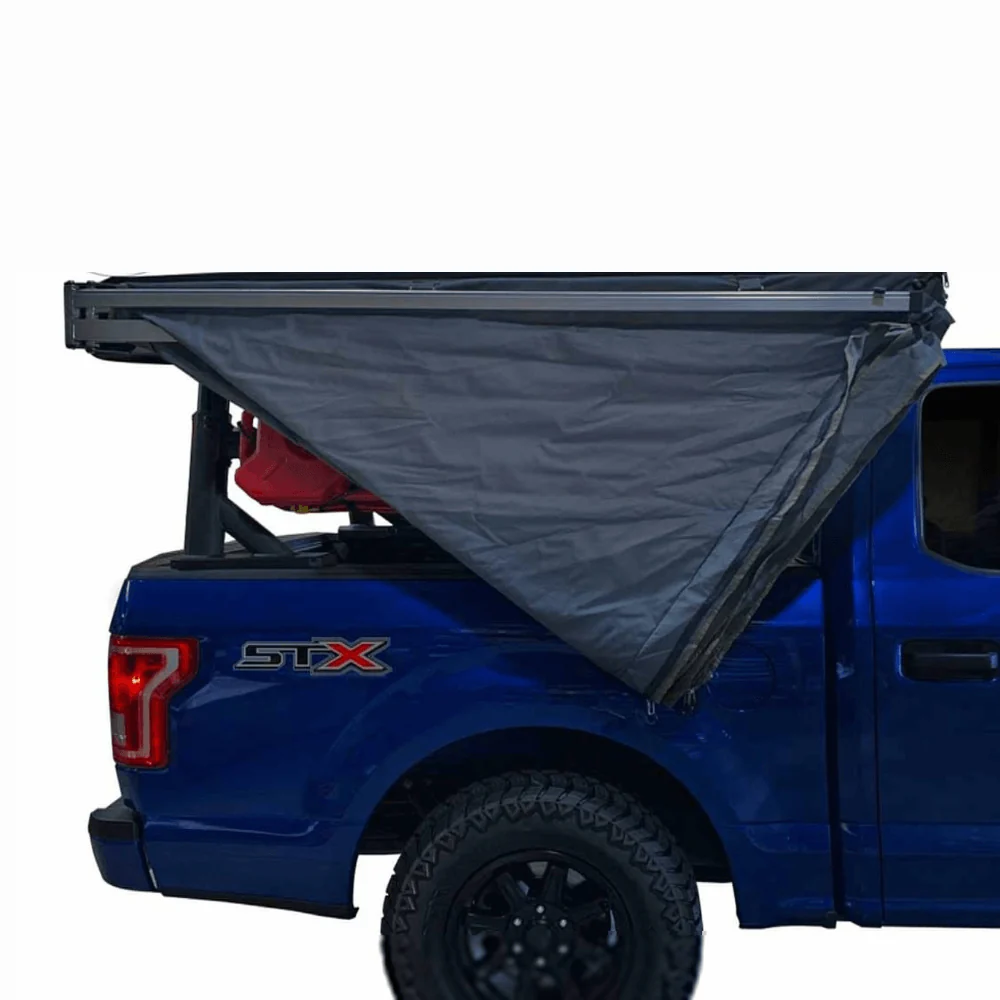 HD Nomadic 270 LT Awning - Dark Gray With Black Travel Cover Universal - Image 16