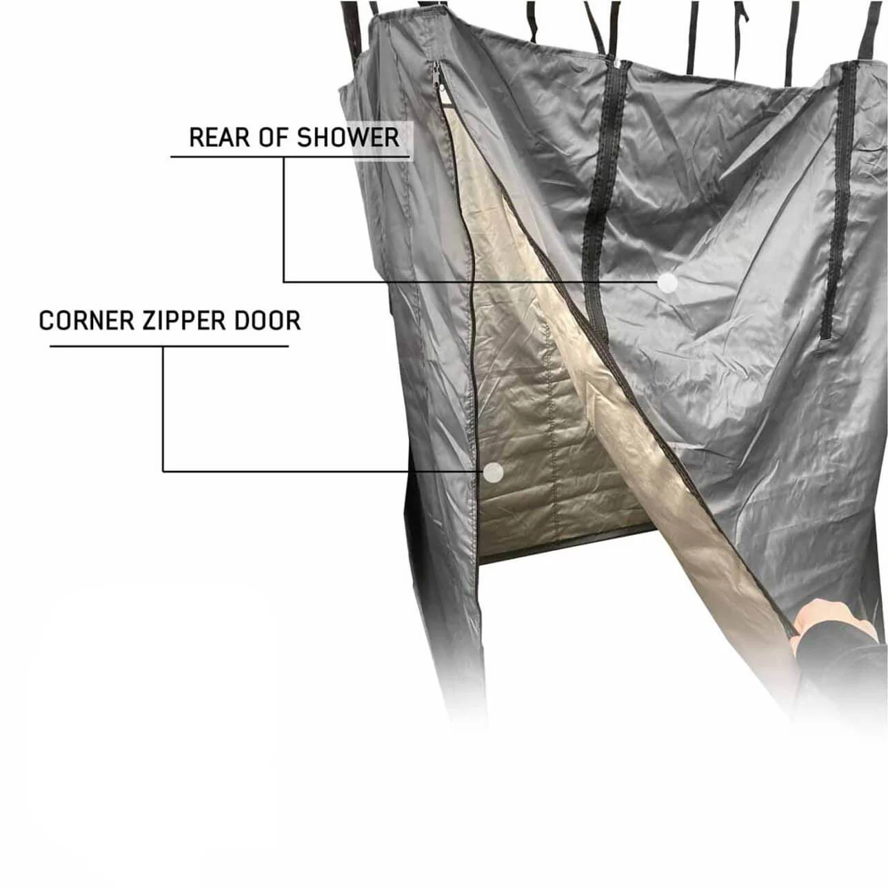 HD Nomadic Car-Side Shower Room - Image 5