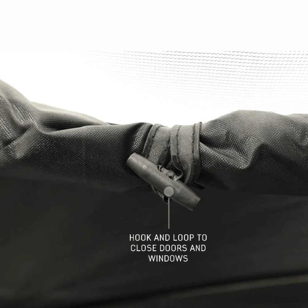 Hub Centric Ground Tent - Black Body & Grey Rainfly - Image 8