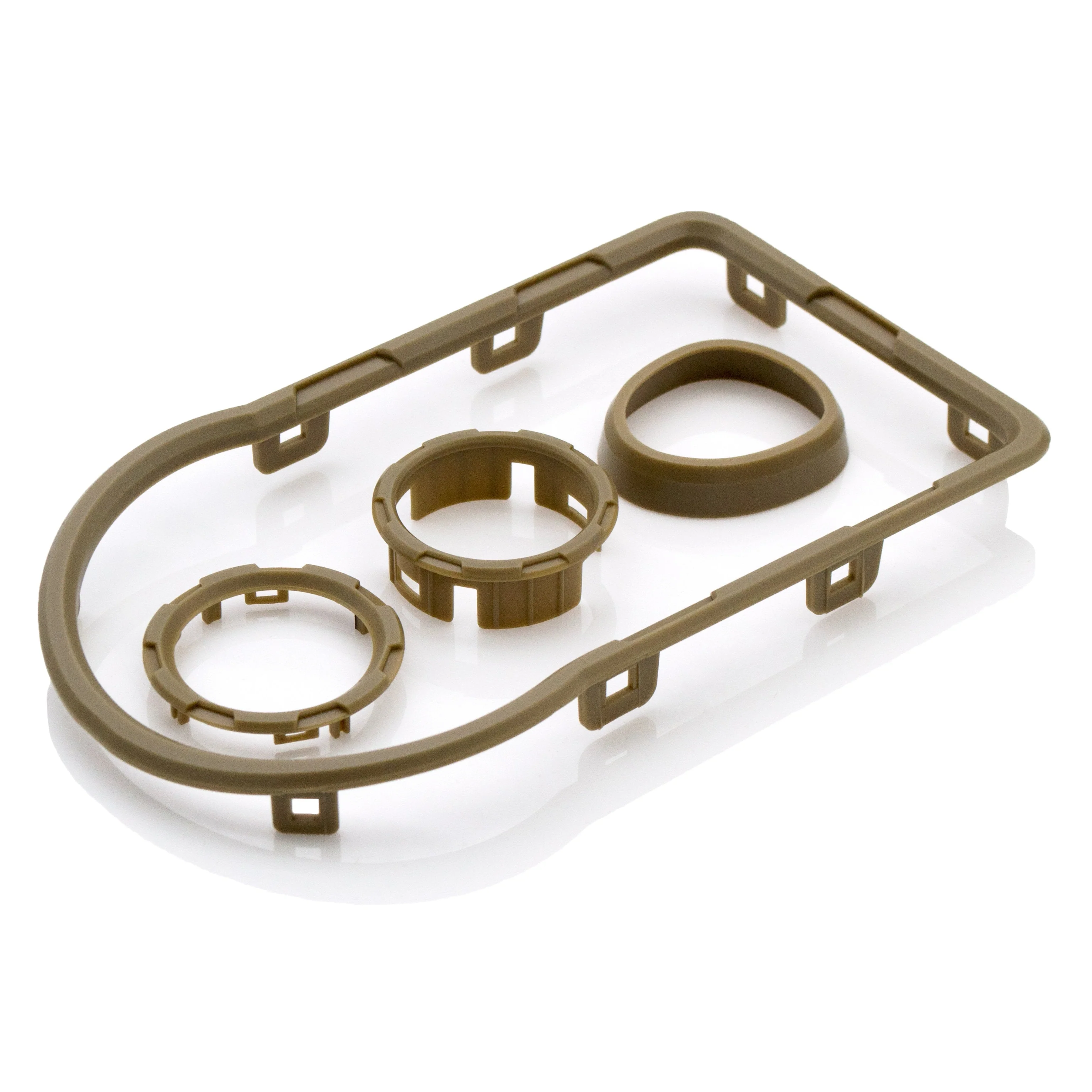 Interior Chrome Delete Kit Fits 2016-2023 Toyota Tacoma - Image 7