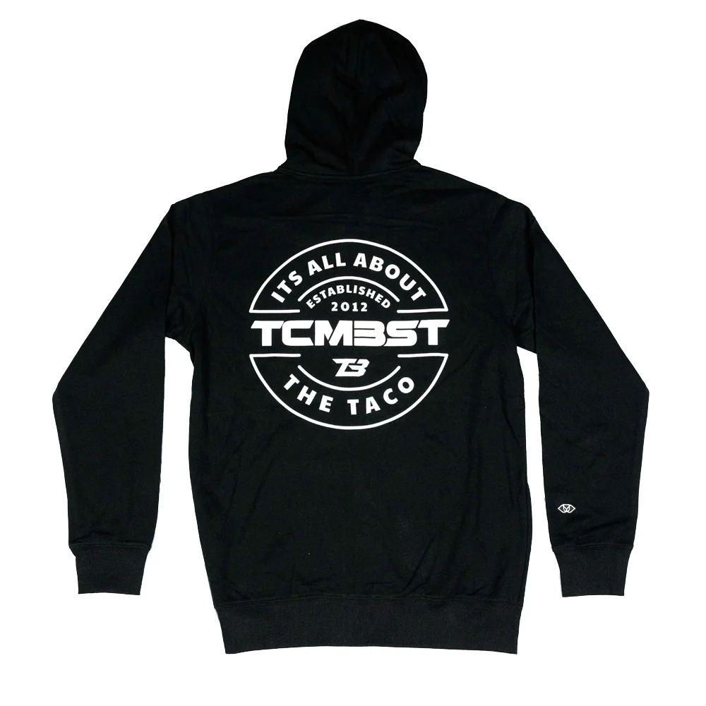 It's All About The Taco Premium Jacket - Black - Image 7