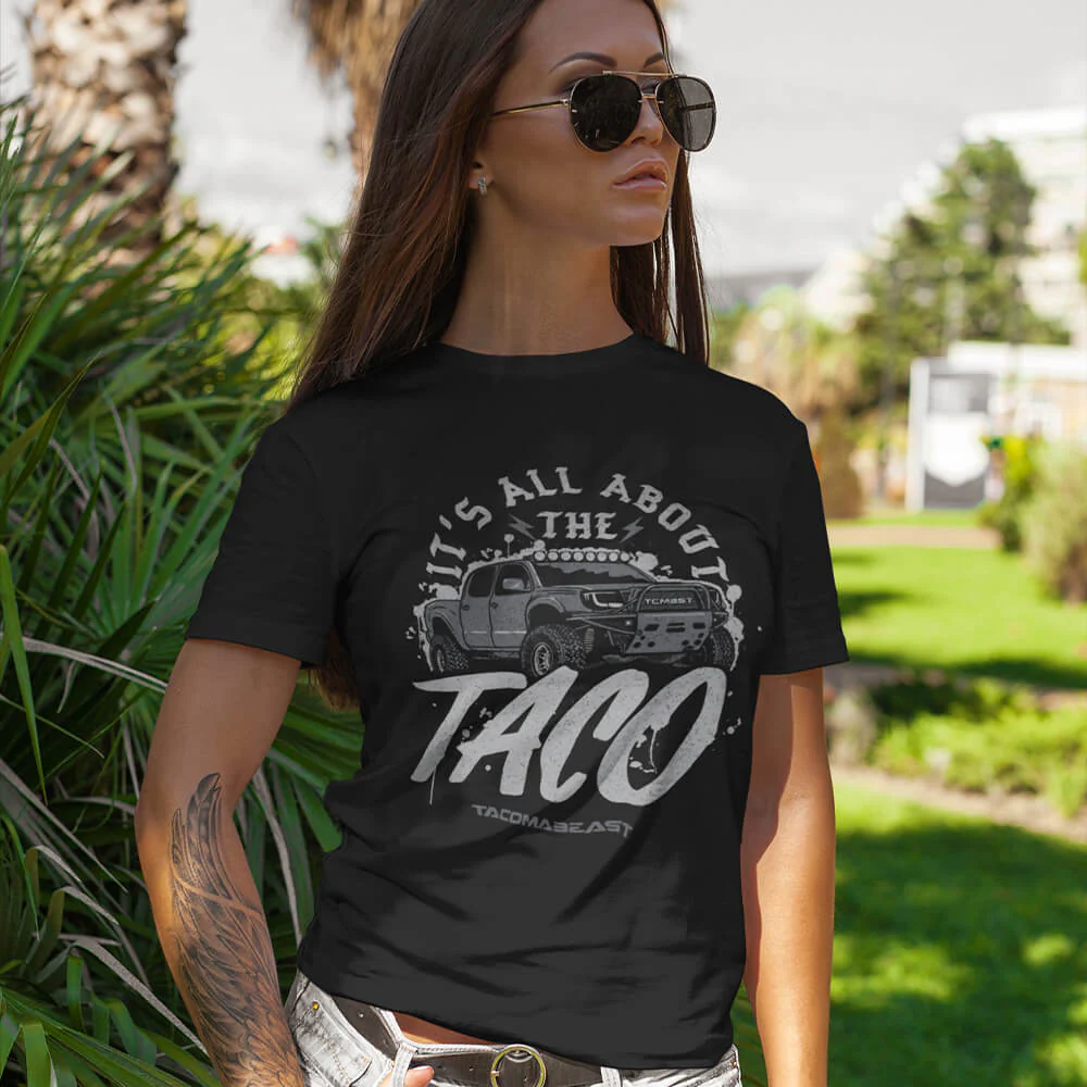 Rugged It's All About The Taco Tee - Image 3