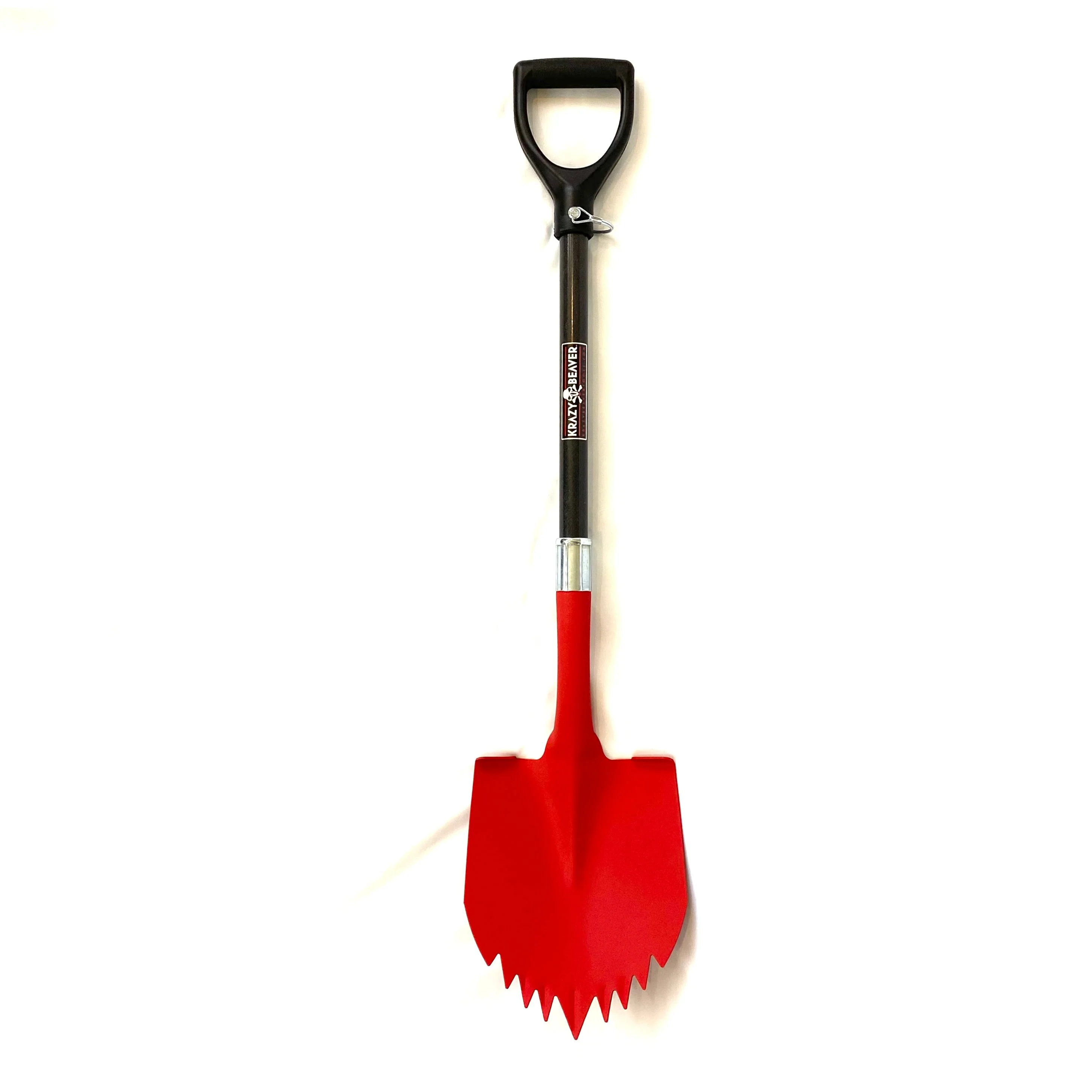 Krazy Beaver Shovel | Textured Red Head / Black Handle - Image 2