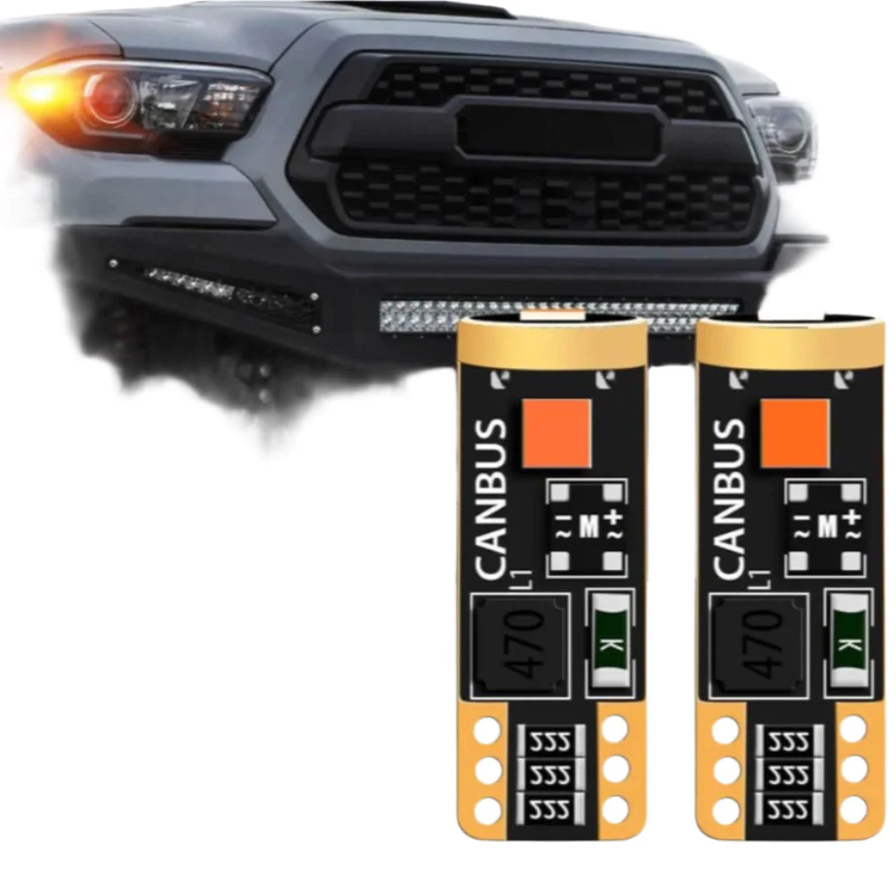 Lasfit Front Side Marker LED Lights fits 2005-2023 Toyota Tacoma - Image 2