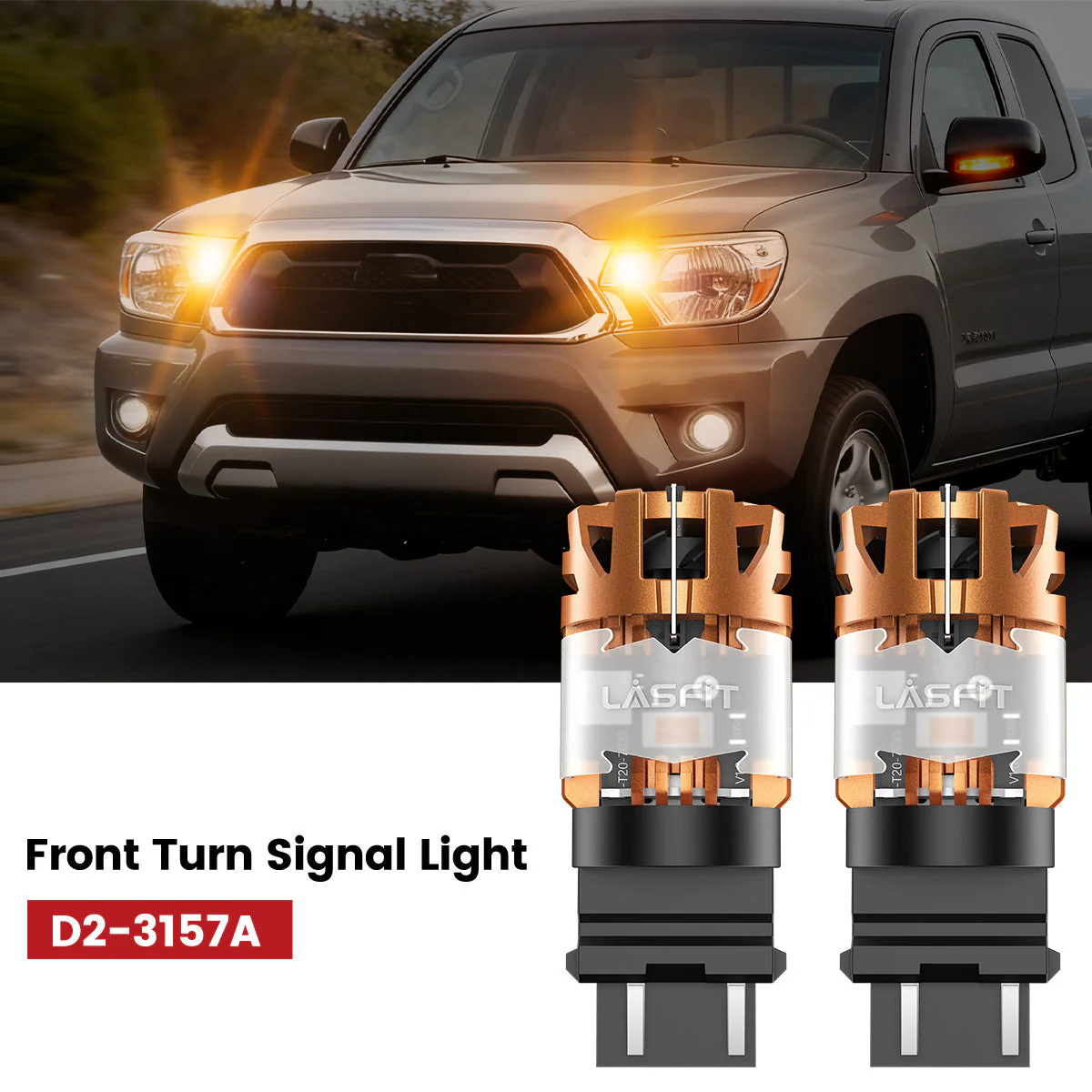 Lasfit LED Bulb Upgrade Kit fits 2001-2015 Toyota Tacoma - Image 69