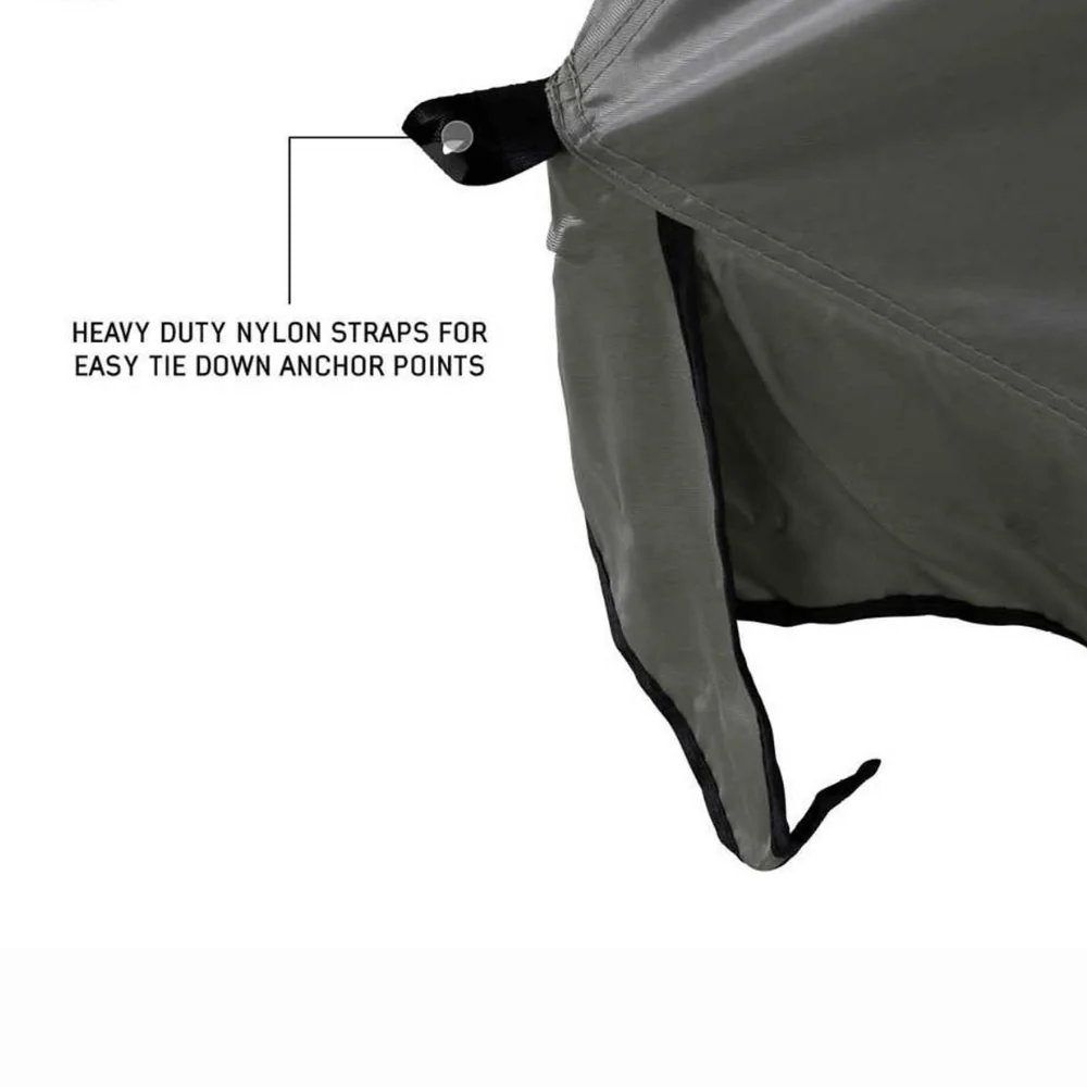LD TMBK Roof Top Tent Annex Green Base With Black Floor & Travel Cover - Image 8