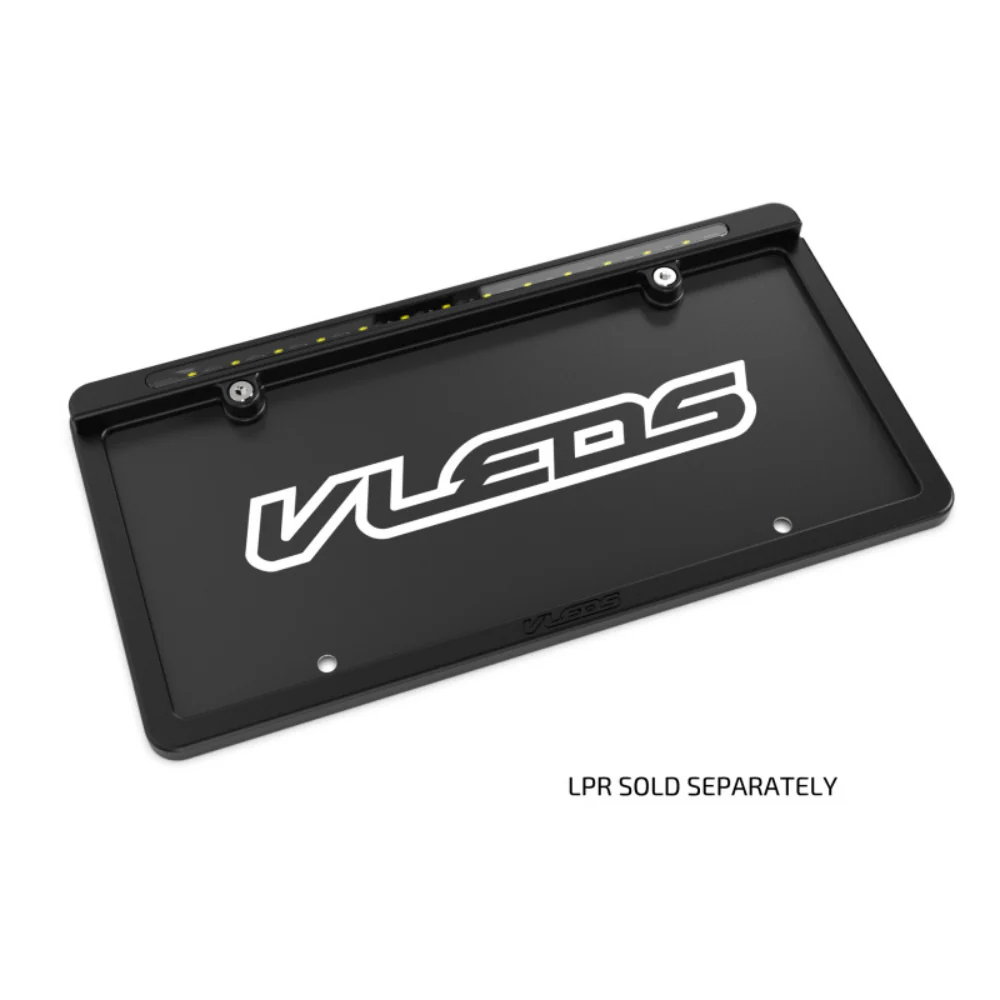 Billet Aluminum License Plate Frame For LPR / LPX Powder Coated Satin Black - Image 5