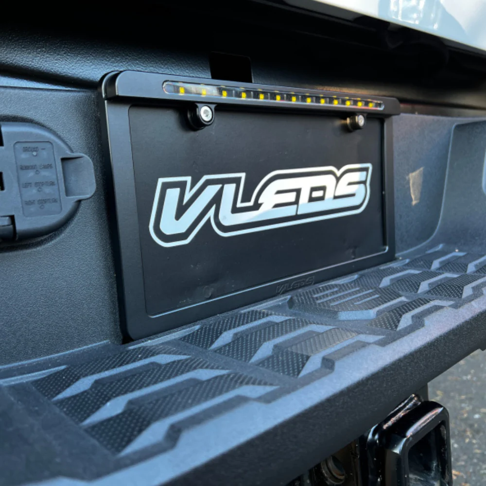 Billet Aluminum License Plate Frame For LPR / LPX Powder Coated Satin Black - Image 7