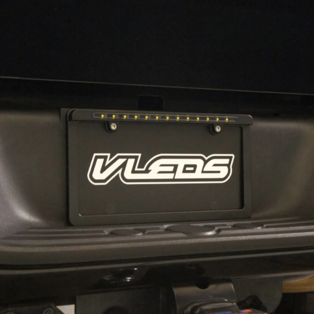 Billet Aluminum License Plate Frame For LPR / LPX Powder Coated Satin Black - Image 8