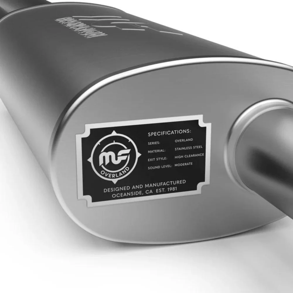 Magnaflow Overland Series Cat-Back Performance Exhaust System Fits 2024+ Toyota Tacoma - Image 2