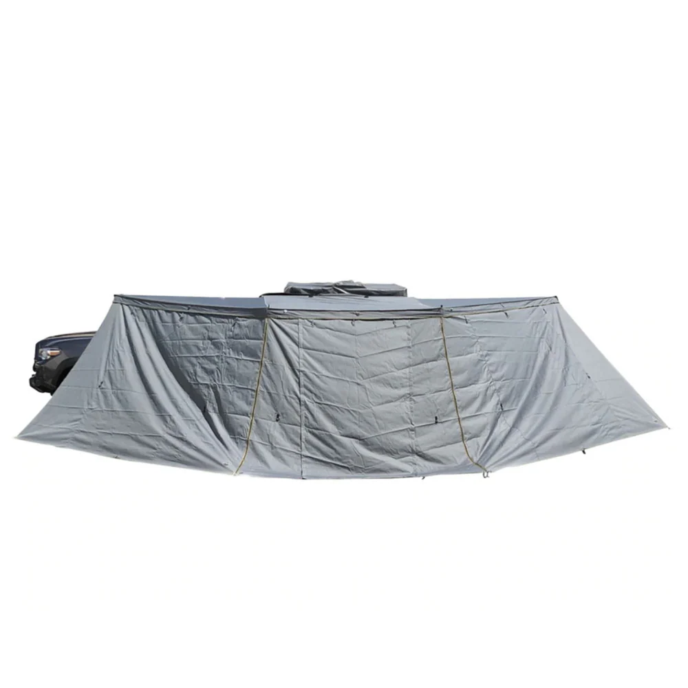 Nomadic Awning 180 Degree - Dark Gray Cover with Black Cover - Image 17