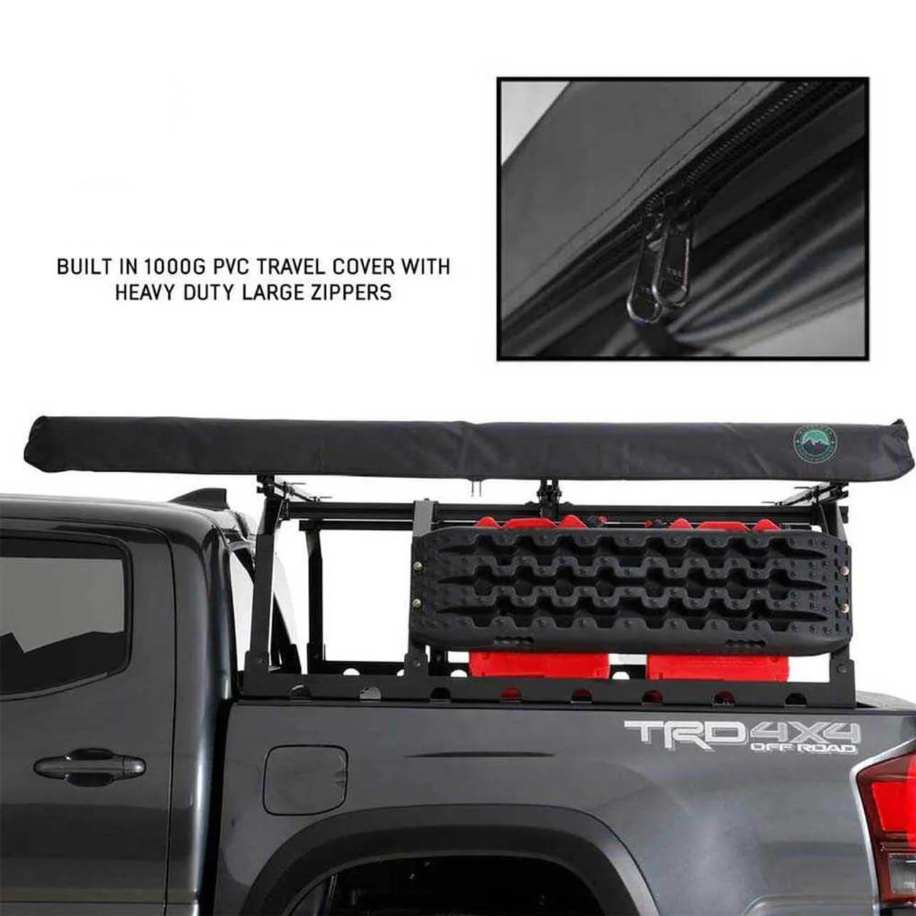 HD Nomadic Awning 2.0 - 6.5' With Black Cover - Image 6