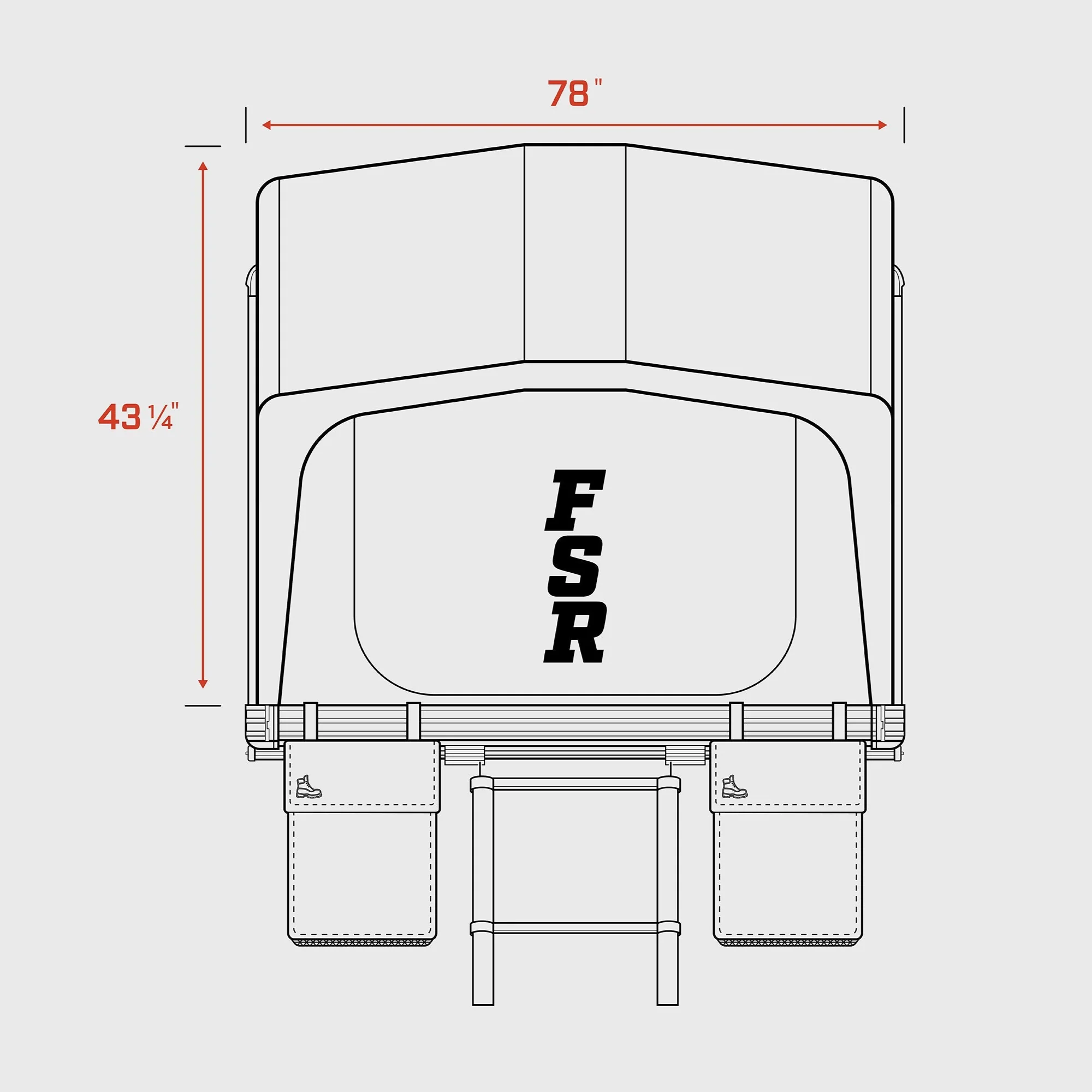 Nova King - Hybrid Foldout Rooftop Tent - Image 19
