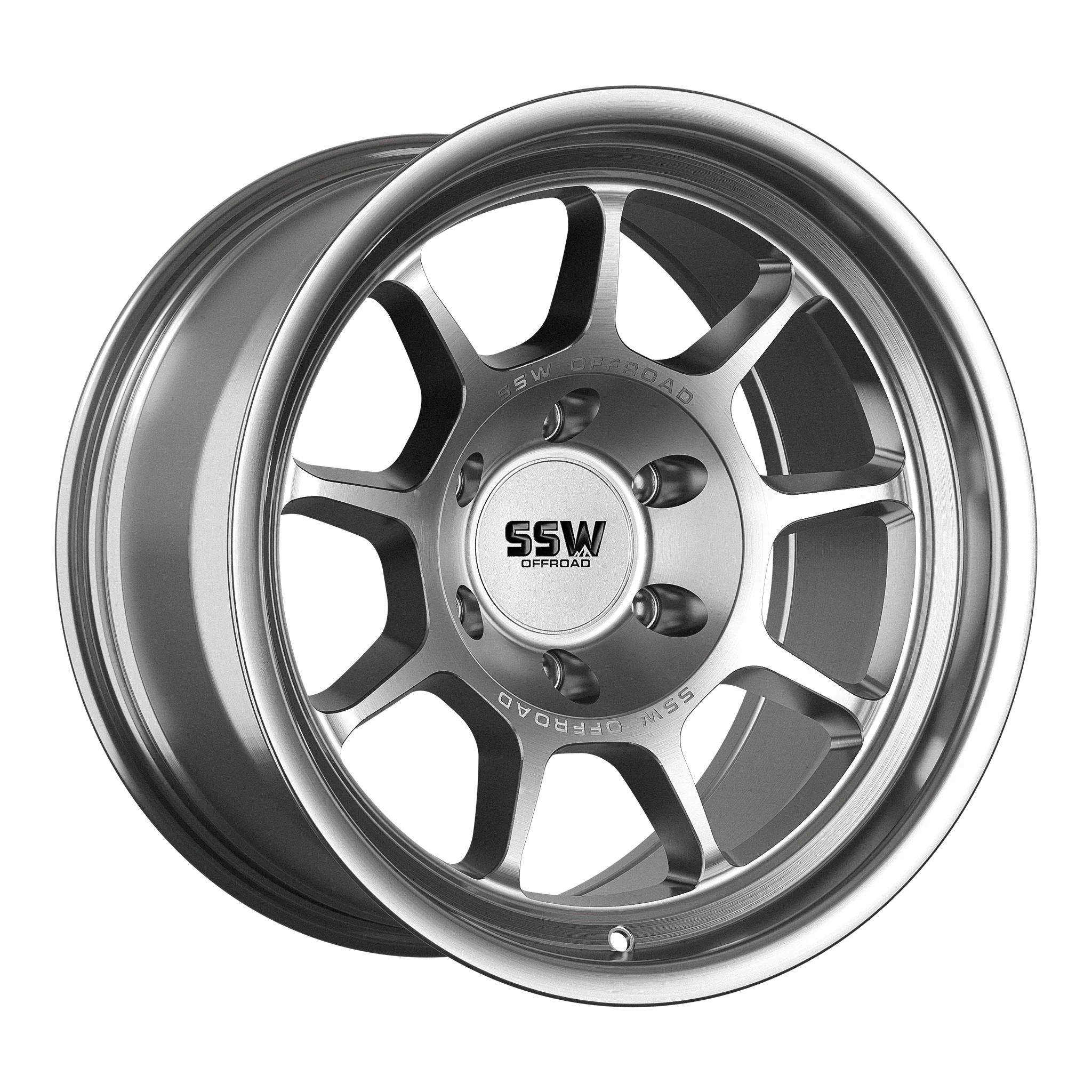 NOVA / MACHINED SILVER / 17X9.0 -25