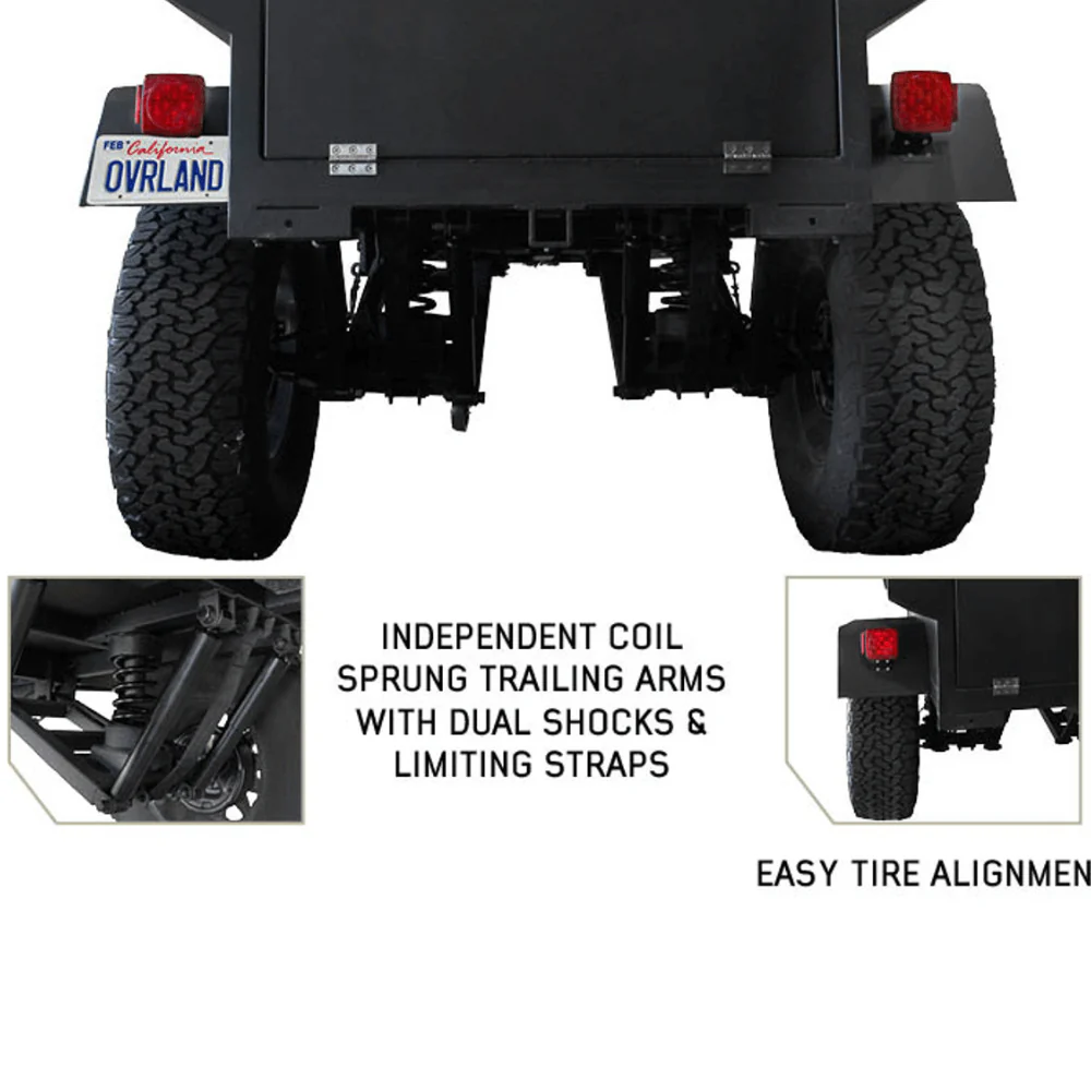 Off Road Trailer - Military Style With Full Articulating Suspension - Image 18