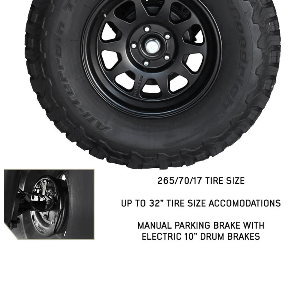 Off Road Trailer - Military Style With Full Articulating Suspension - Image 22