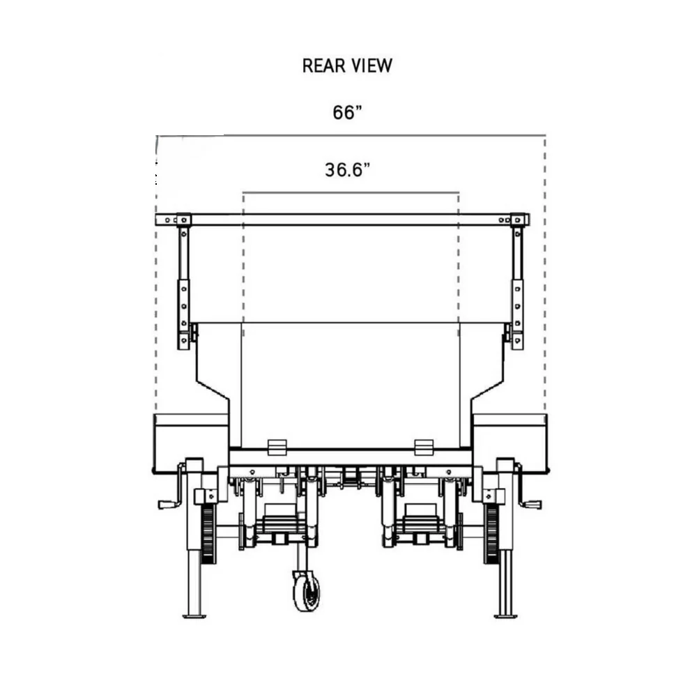 Off Road Trailer - Military Style With Full Articulating Suspension - Image 28