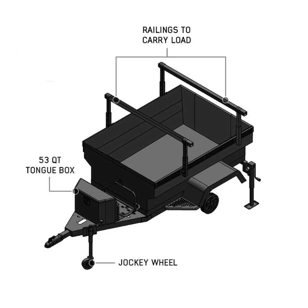Off Road Trailer - Military Style With Full Articulating Suspension - Image 33