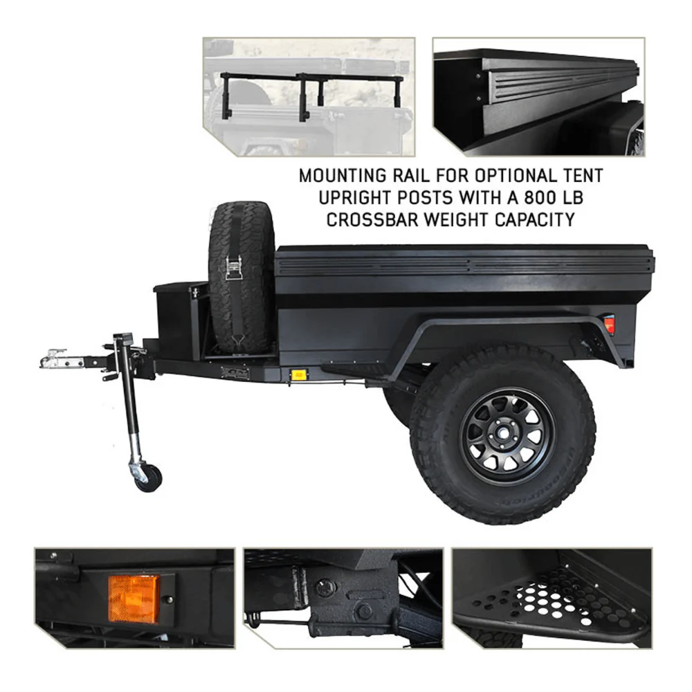 Off Road Trailer - Military Style With Full Articulating Suspension - Image 7