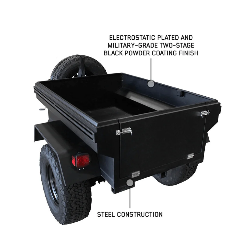Off Road Trailer - Military Style With Full Articulating Suspension - Image 9