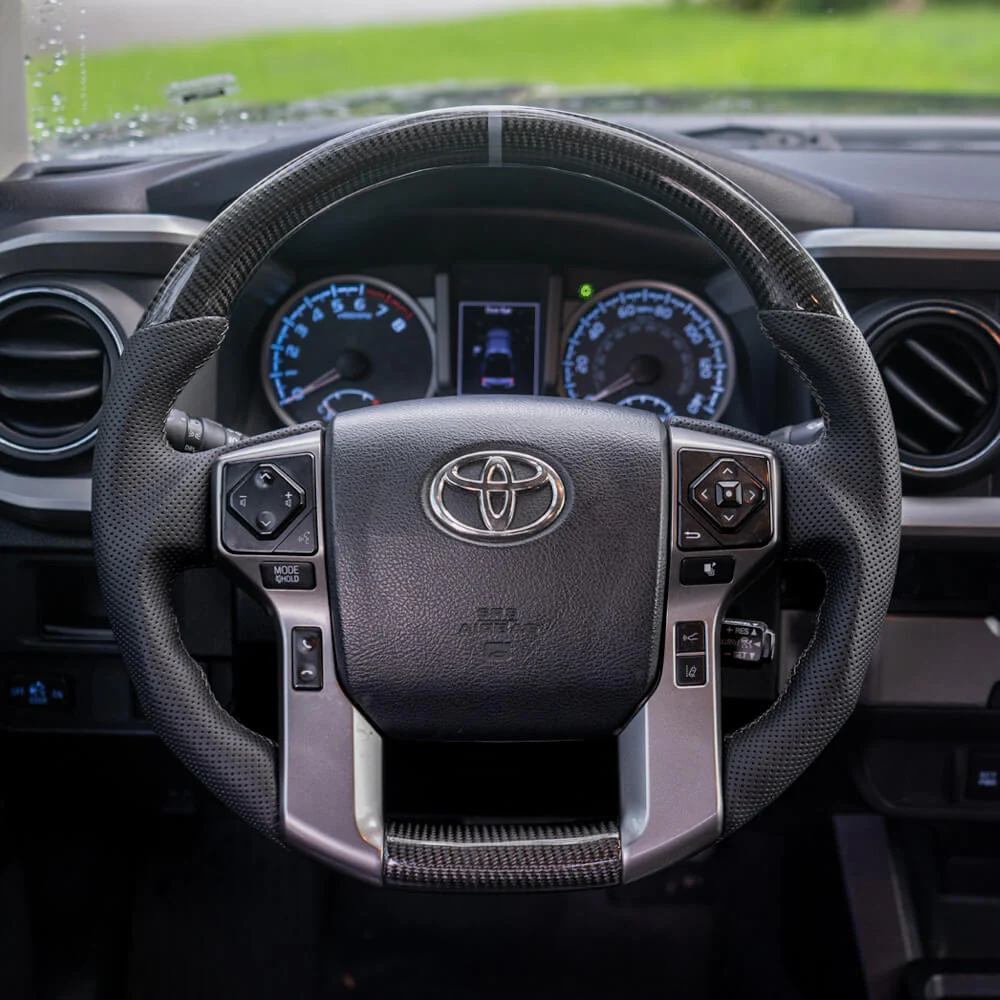 [OPEN BOX] Ultimate Carbon Fiber Steering Wheel Fits 2012-2023 Toyota Tacoma - Image 12