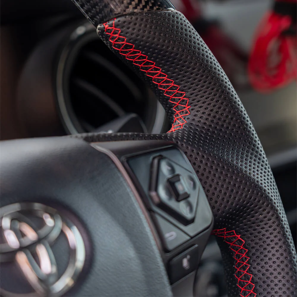 [OPEN BOX] Ultimate Carbon Fiber Steering Wheel Fits 2012-2023 Toyota Tacoma - Image 7