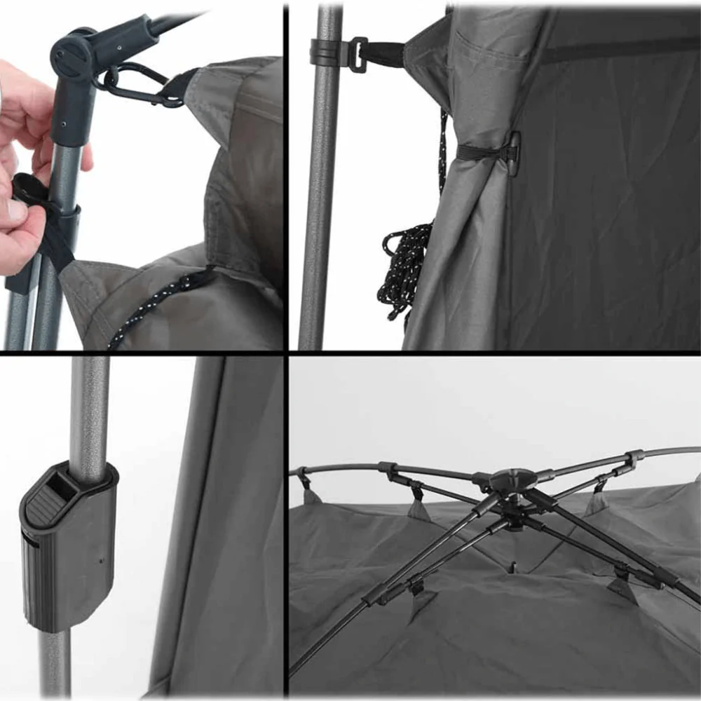OVS Portable Privacy Room with Shower, Retractable Floor and Amenity Pouches and More – Quick Set Up - Image 2