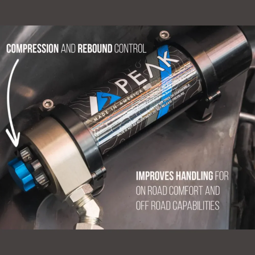 Peak Suspension 2.5'' Trail Kit Fits 2005-2023 Toyota Tacoma - Image 5