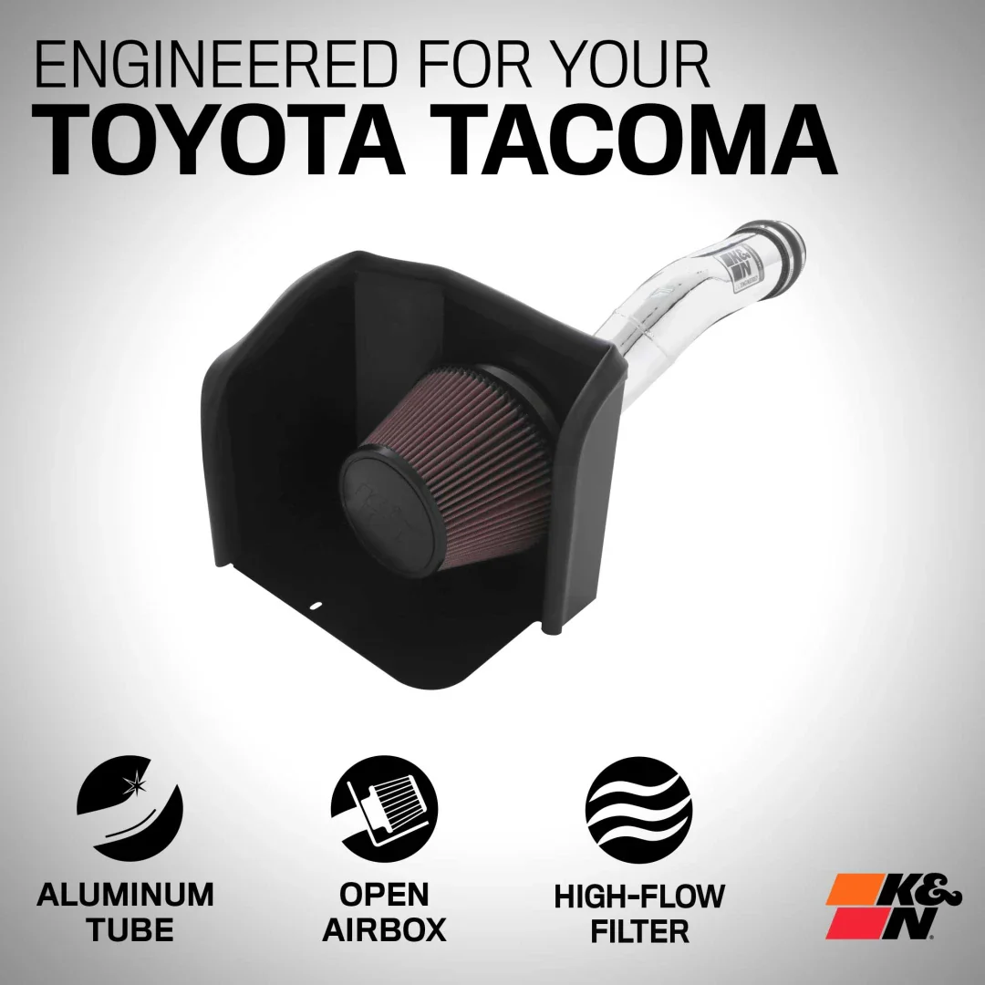 Performance Cold Air Intake System | Series 77 High Flow Fits 2016-2023 Toyota Tacoma - Image 6