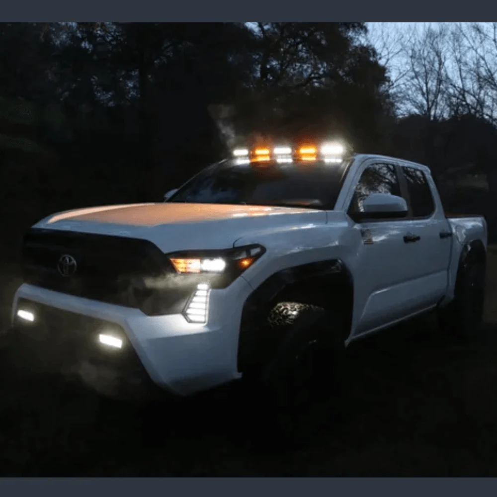 PRO Integrated Roof Visor & Light System fits 2024+ Toyota Tacoma - Image 13