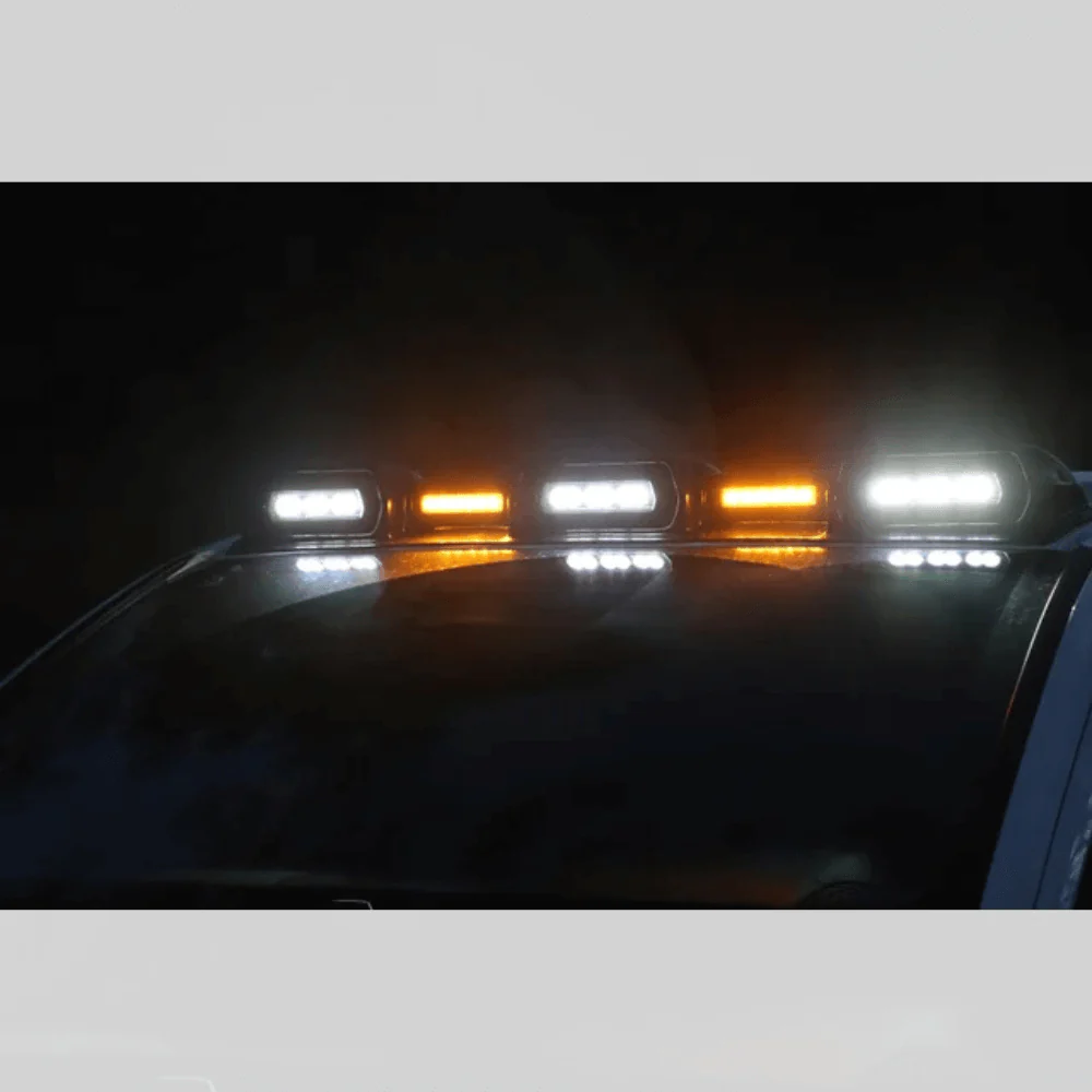 PRO Integrated Roof Visor & Light System fits 2024+ Toyota Tacoma - Image 16