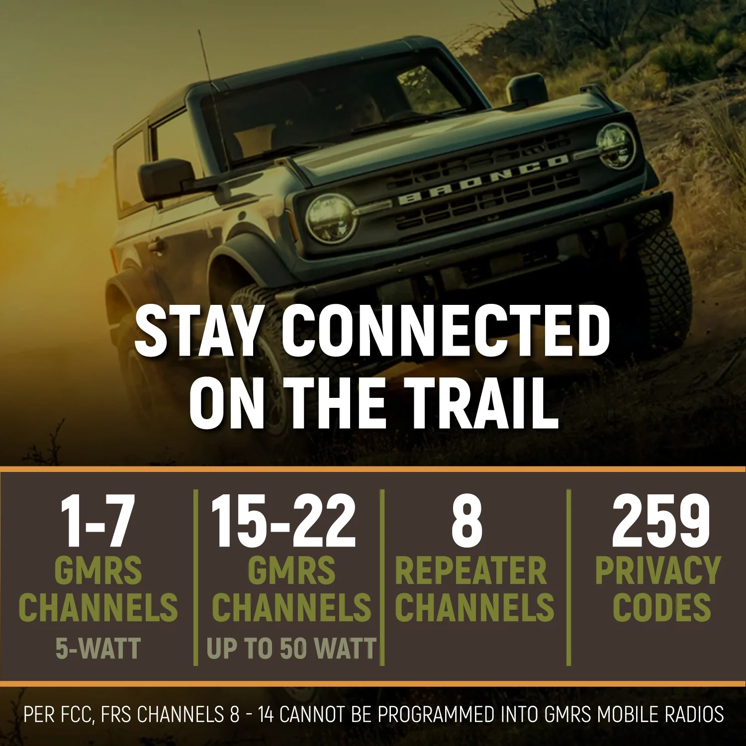 Rambler G4 GMRS Mobile Radio with Antenna Radio Kit - Image 13