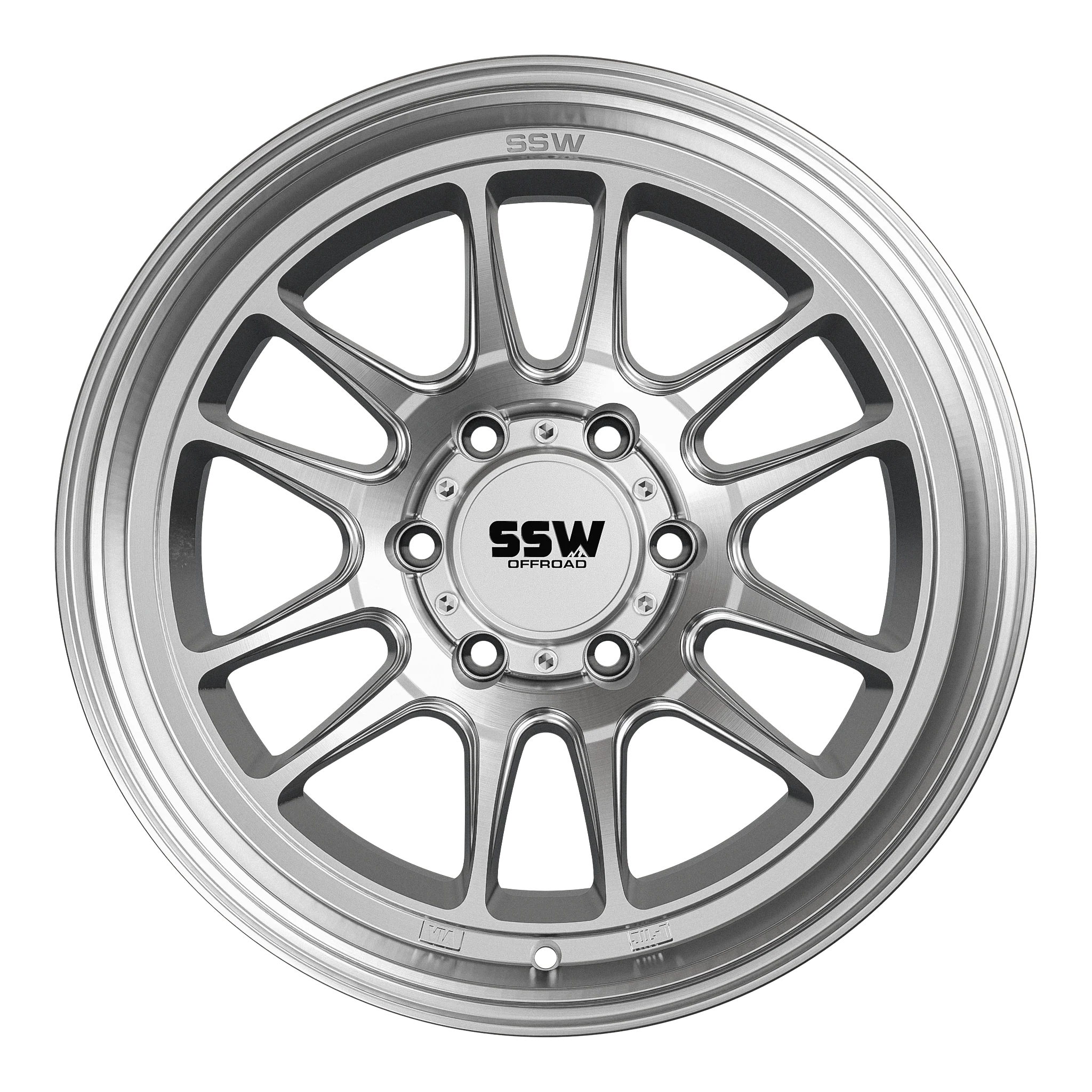 RAPTOR | MACHINED SILVER | 17X9.0 | -12 - Image 2