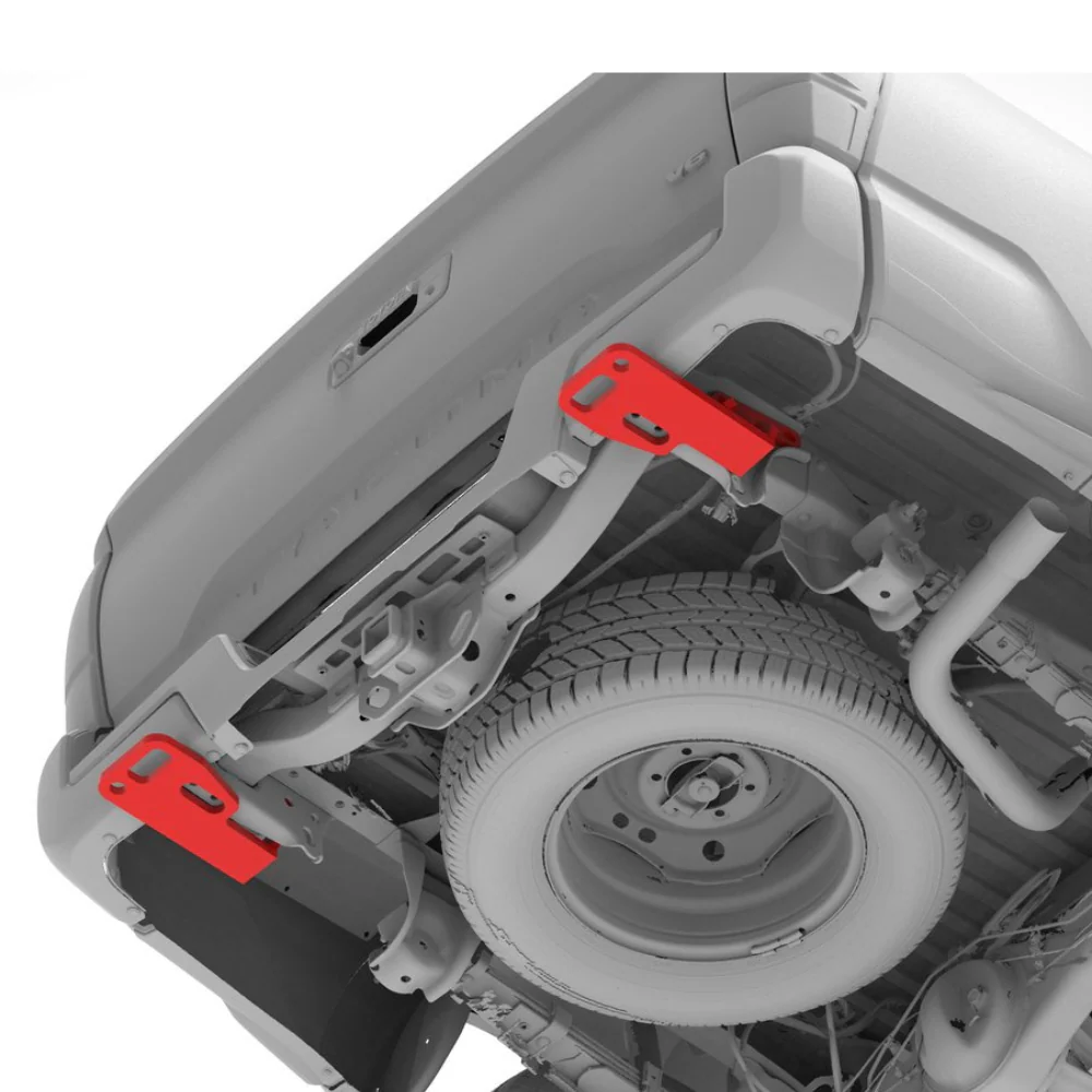 Rear Recovery Points Fits 2016-2023 Toyota Tacoma - Image 20