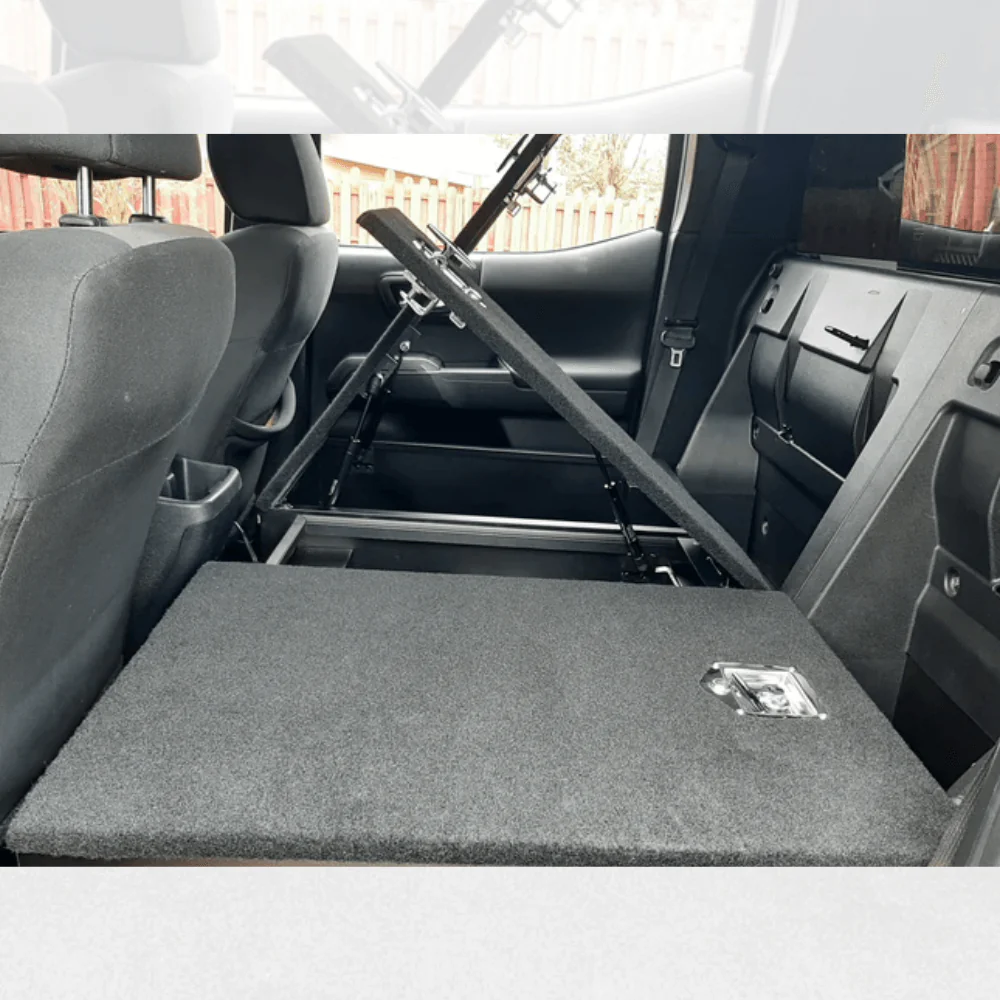 Rear Seat-Delete Storage System Fits 2016-2023 Toyota Tacoma - Image 3