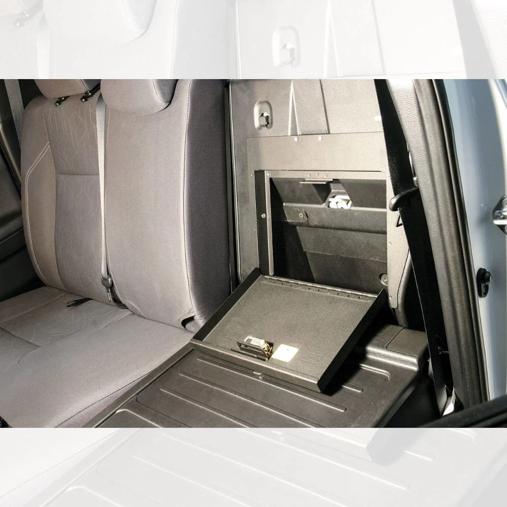 Rear Security Cubby Cover Fits 2005-2023 Toyota Tacoma - Image 3