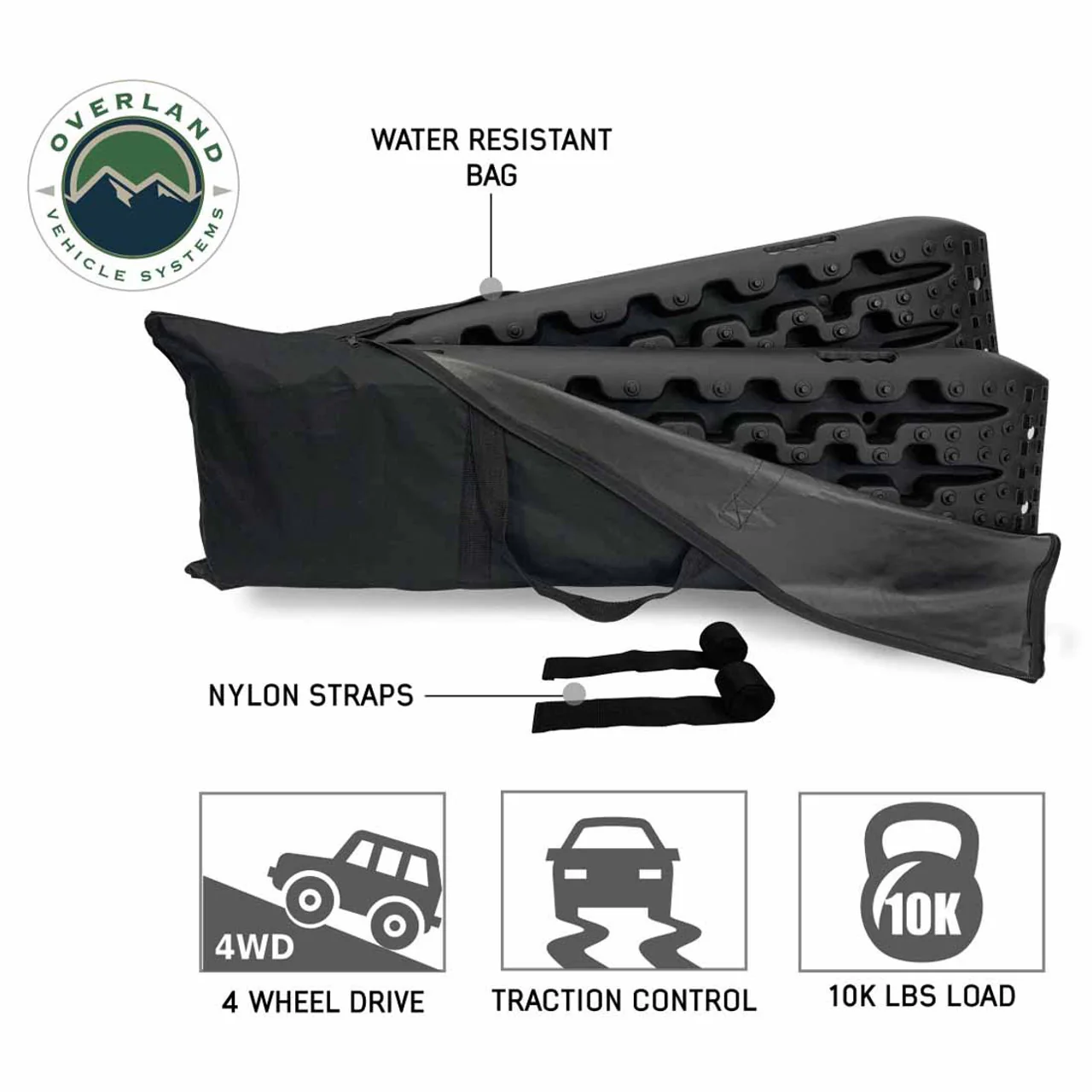 Recovery Ramp With Pull Strap and Storage Bag - Gray/Black Universal - Image 5