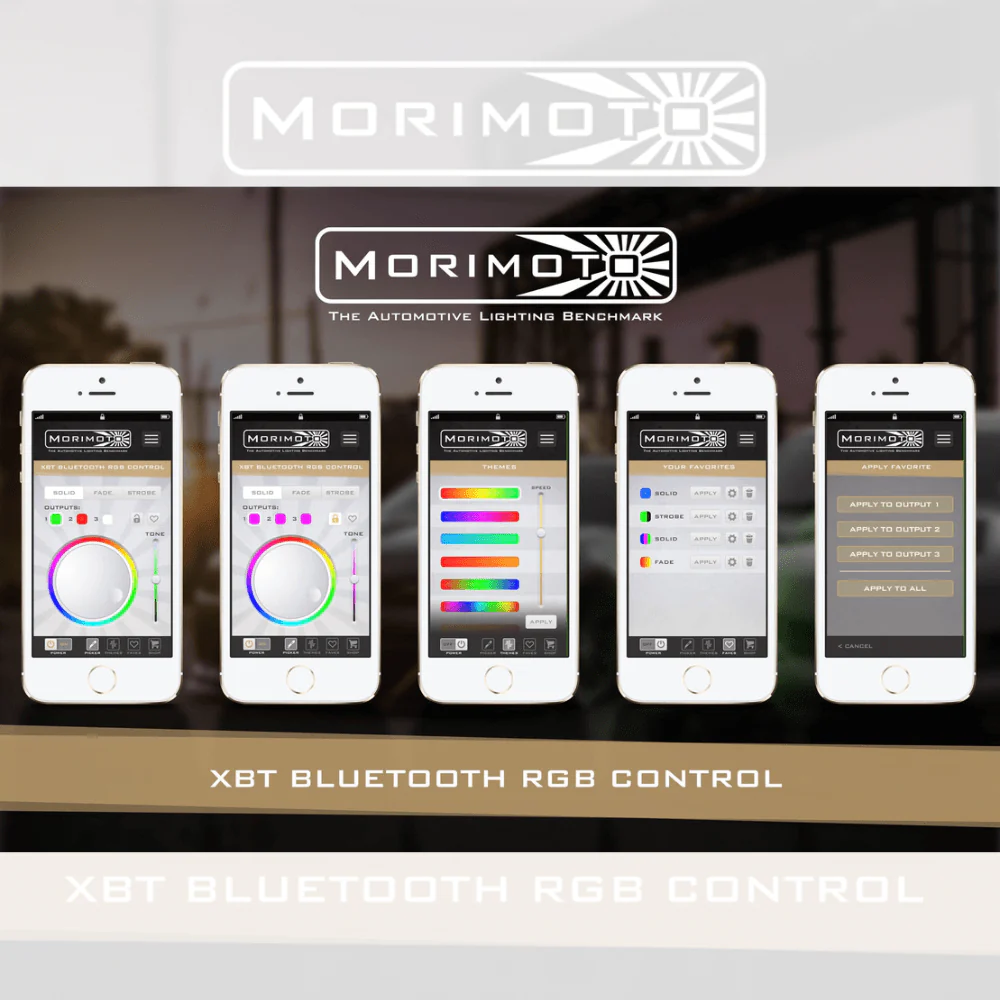RGB Controller: MORIMOTO XBT Bluetooth | 1.4 version