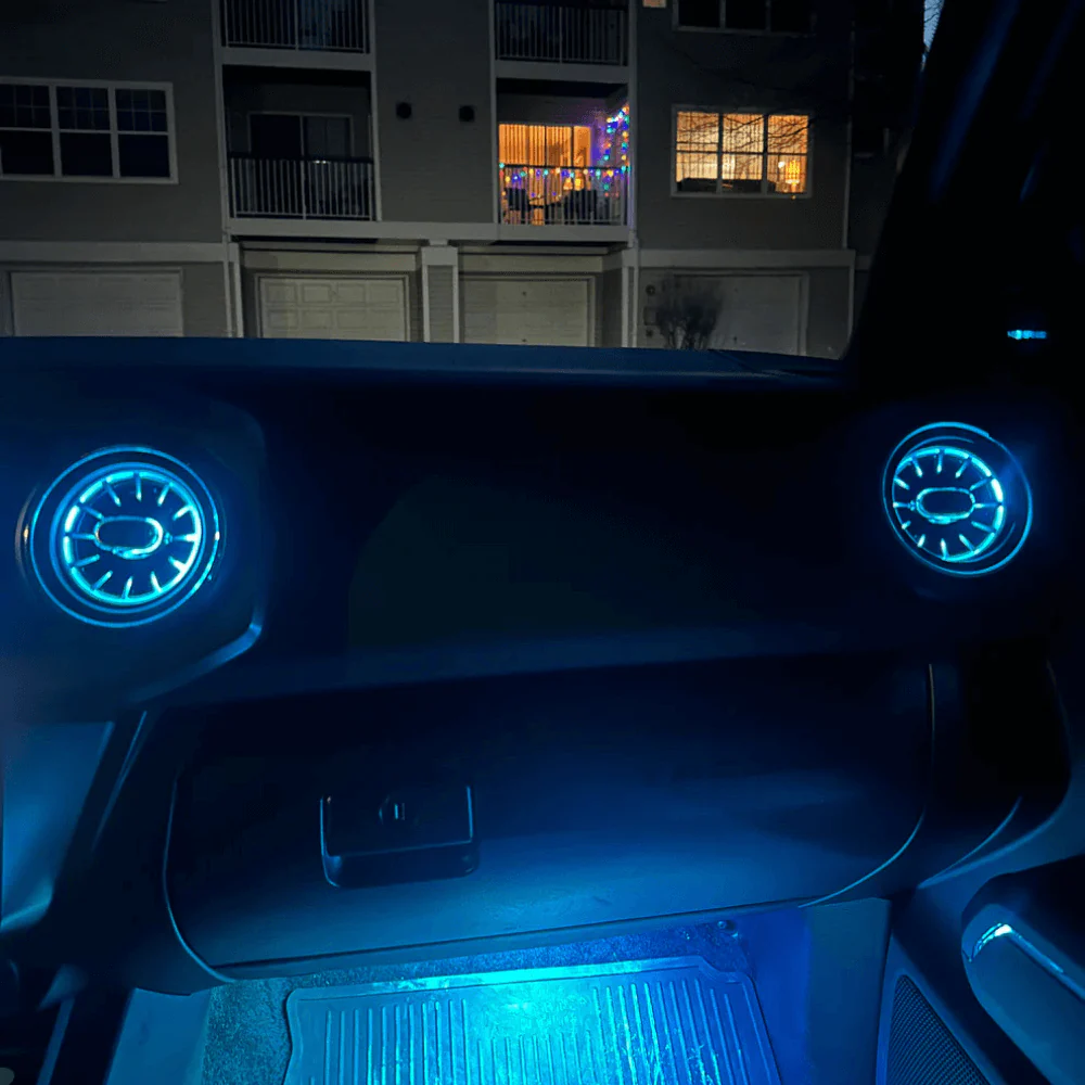 RGB LED Vents Fits 2016-2023 Toyota Tacoma - Image 3