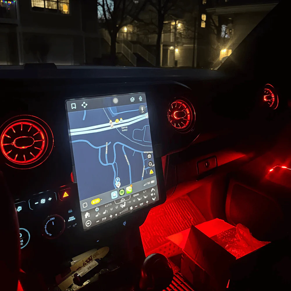 RGB LED Vents Fits 2016-2023 Toyota Tacoma - Image 4